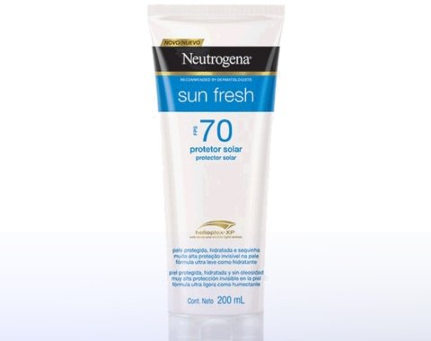 Protetor Solar Neutrogena Sun Fresh FPS 70 