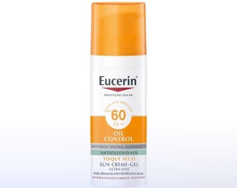Protetor Solar Facial Eucerin Sun Oil Control FPS 60