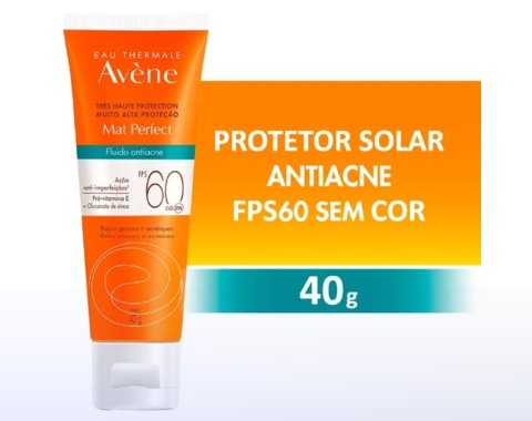 Protetor Solar Avène Mat Perfect FPS 60